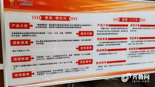 超过信用额度且无质押物 德州为企业定制 专精特新 专项担保产品